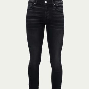 AMIRI washed effect skinny jeans